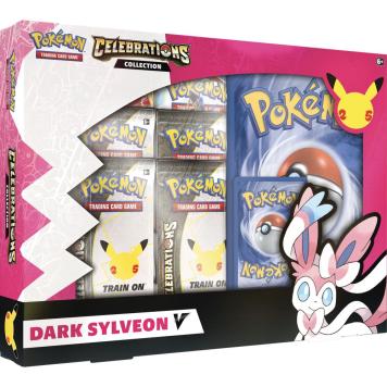 Pokémon TCG: Celebrations Collections - Lance’s Charizard V or Dark Sylveon V