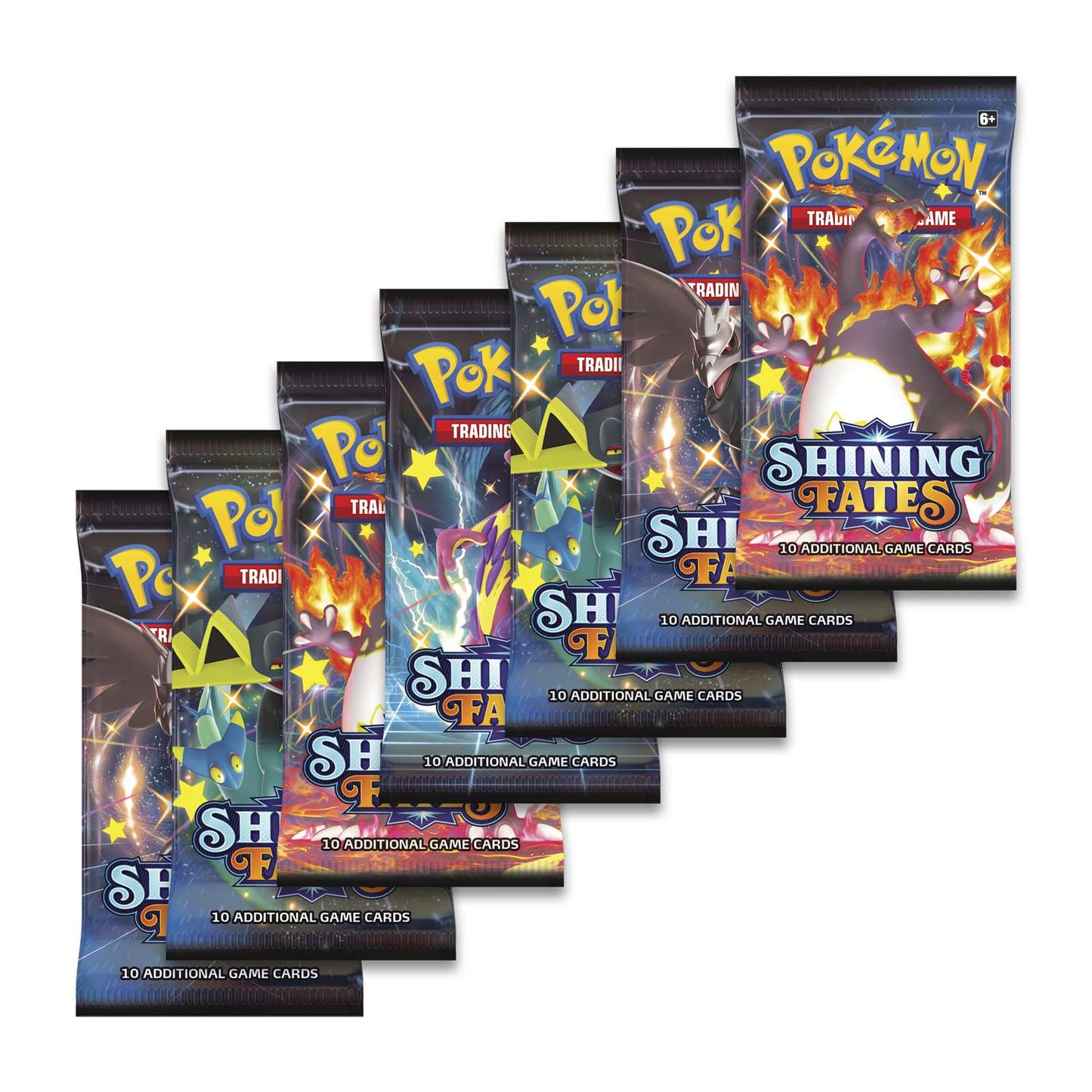 Pokemon Shining Fates Dragapult or Shining Fates Crobat VMAX Premium Collection [7 Booster Packs, 2 Promo Cards, Oversize Card & Coin]