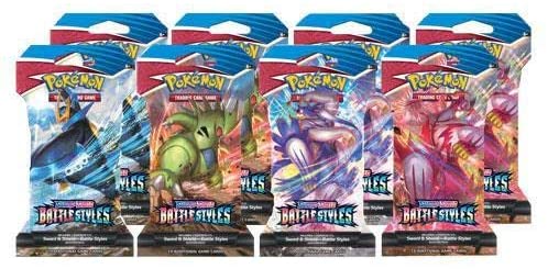 Pokemon Sword and Shield Battle Style Sleeved Booster Random Style 1Pcs