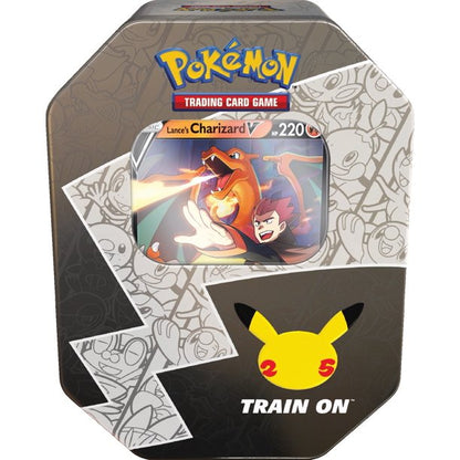 Pokemon Trading Cards 25th Anniversary Celebrations Tin Box (Random Style Pick)