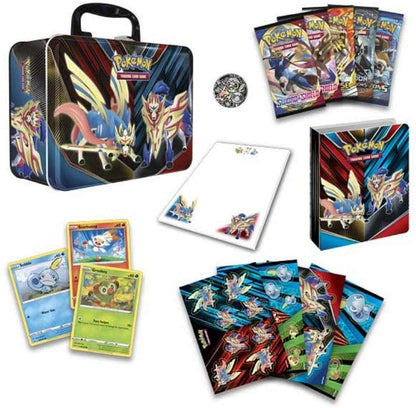 Pokemon TCG: Collectors Chest Tin, Spring 2020 | 5 Booster Packs | 3 Foil Promo Cards