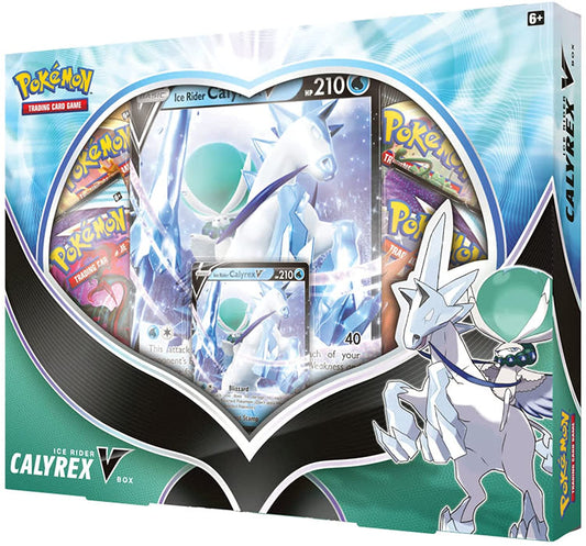 Pokemon TCG: Calyrex V Box Featuring either Ice Rider or Shadow Rider