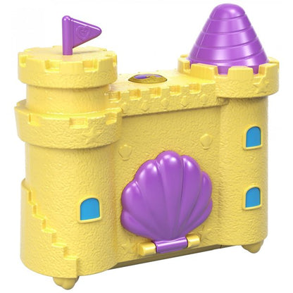 Polly Pocket Big Pocket World Sandcastle with Micro Polly & Shani Doll