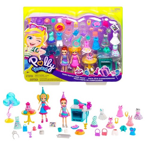 Polly Pocket Fash-Tastic Bday Pack