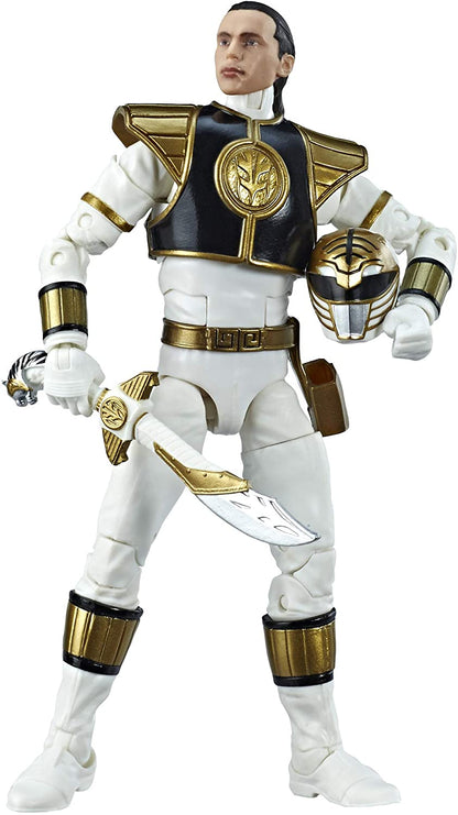 Power Rangers Lightning Collection 6" Mighty Morphin White Ranger Collectible Action Figure