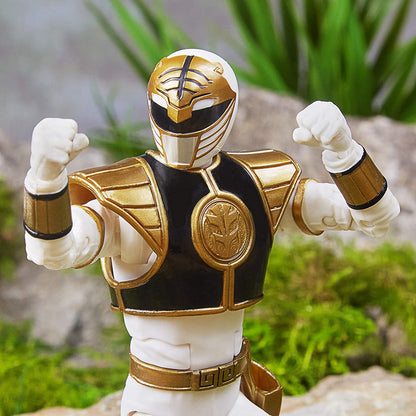 Power Rangers Lightning Collection 6" Mighty Morphin White Ranger Collectible Action Figure