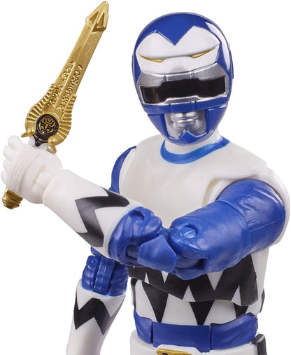 Power Rangers Lightning Collection Lost Galaxy Blue Ranger 6-Inch Premium Collectible Action Figure Toy with Accessories