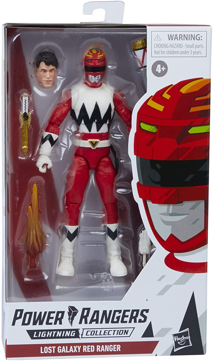 Power Rangers Lightning Collection Lost Galaxy Red Ranger Premium Collectible Figure