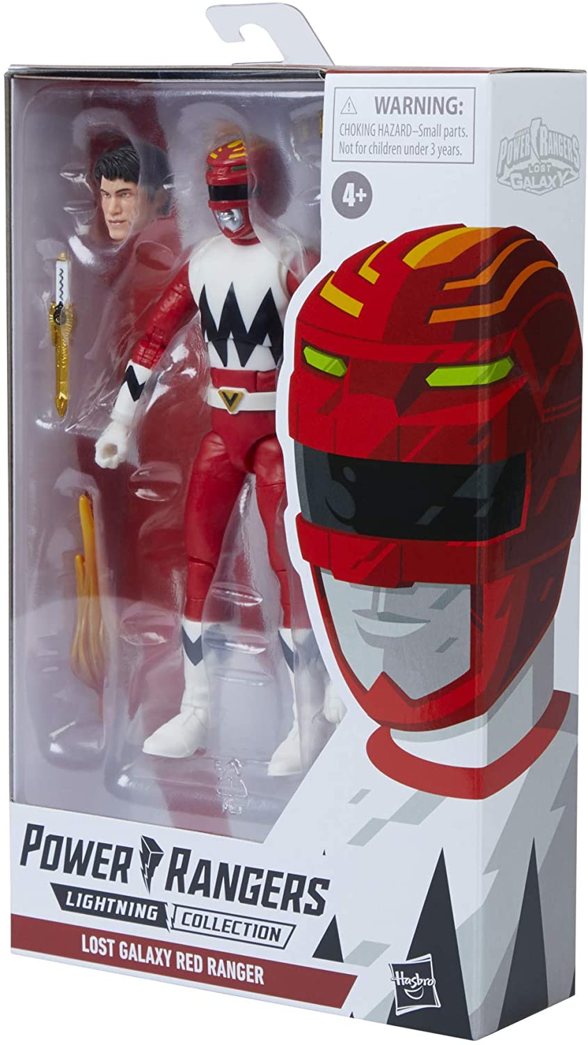 Power Rangers Lightning Collection Lost Galaxy Red Ranger Premium Collectible Figure