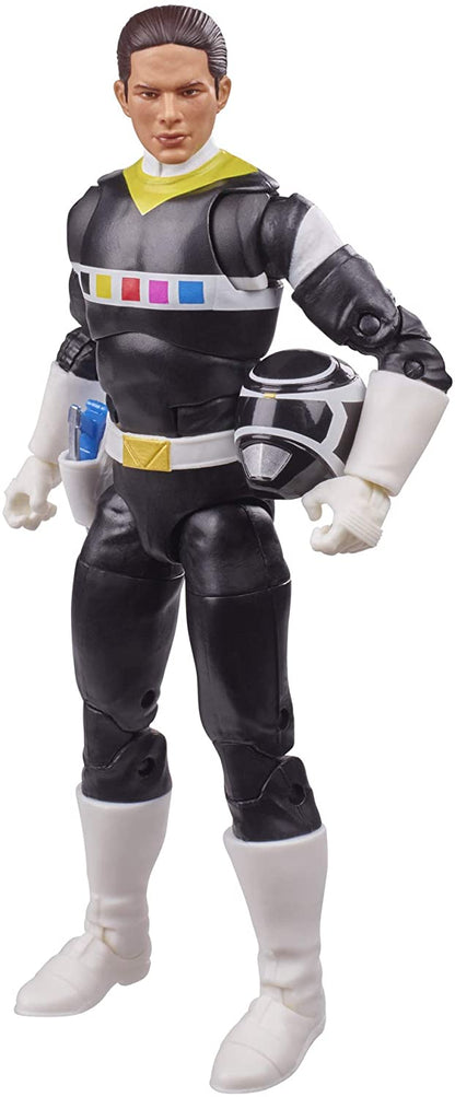 Power Rangers Lightning Collection in Space Black Ranger 6-Inch Premium Collectible Action Figure Toy with Accessories