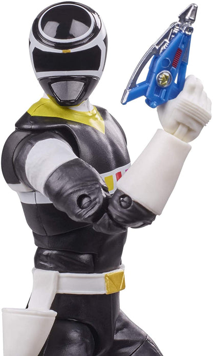 Power Rangers Lightning Collection in Space Black Ranger 6-Inch Premium Collectible Action Figure Toy with Accessories