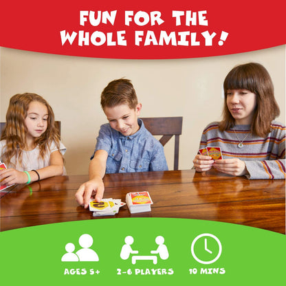 Red Light, Green Light, 1-2-3 - Card Game for Ages 5 and Up