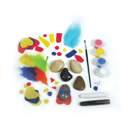 Creativity for Kids Multicolor Assorted Rock A Doodle Kit, 8.5 x 4.7 Inches