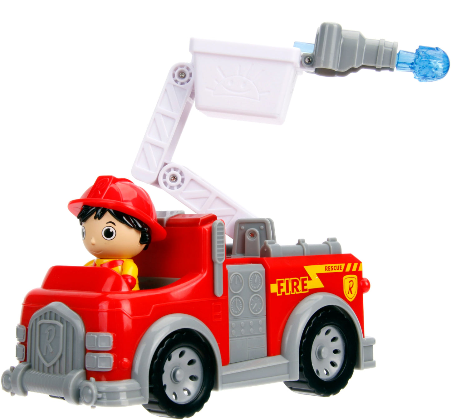 Ryan's World Jada Toys 6 Inch Ryan and Fire Engine Play Vehicle