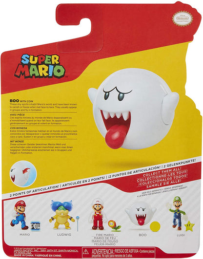 SUPER MARIO Action Figure Playset 4 Inch Assortment