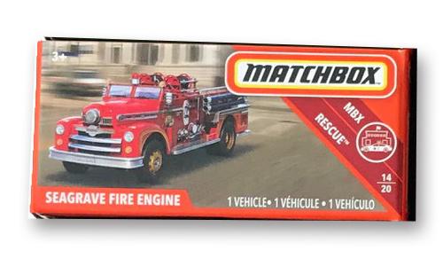 Mattel Matchbox Power Grab Mini Vehicle Line - Realistic Details, Authentic Decos and Real Rolling Wheels