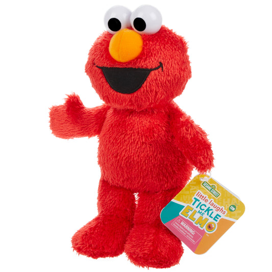 Sesame Street Little Laughs Tickle Me Elmo With Sound, 10 Inches, Ages 12 Months and Up