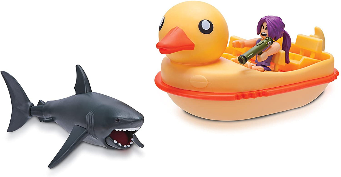 Roblox Celebrity Collection - Sharkbite: Duck Boat Vehicle [Includes Exclusive Virtual Item]