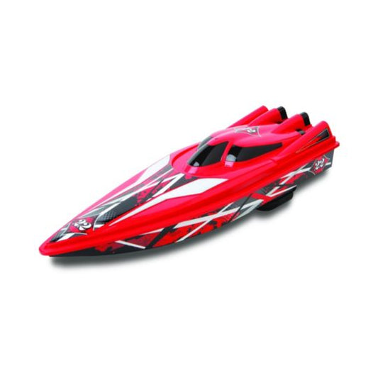 Sharper Image RC Speedboat Racers - Boat Remote Control Up to 80 Feet, 2.4 GHz-Red