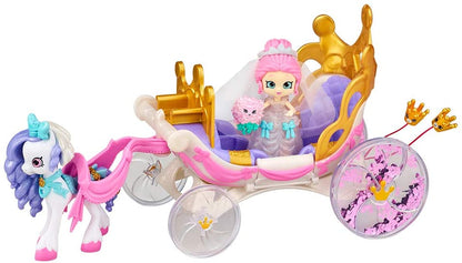 Shopkins Happy Places Royal Wedding Carriage with Pony and Petkins Inside