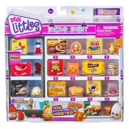 Shopkins Real Littles Mega Pack Includes: 13 x REAL LITTLES 13 x MINI PACKS 1 x COLLECTOR'S GUIDE (Total 26 Pieces)