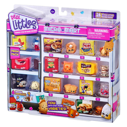 Shopkins Real Littles Mega Pack Includes: 13 x REAL LITTLES 13 x MINI PACKS 1 x COLLECTOR'S GUIDE (Total 26 Pieces)