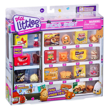 Shopkins Real Littles Mega Pack Includes: 13 x REAL LITTLES 13 x MINI PACKS 1 x COLLECTOR'S GUIDE (Total 26 Pieces)