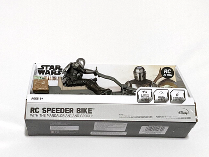 Star Wars The Mandalorian RC Speeder Bike - Remote Control Vehicle for Boys, Age 8+