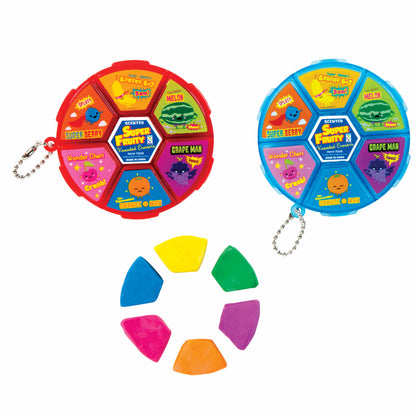 Super Fruity Scented Kneaded Eraser Wheels (1 Random Color Pick)