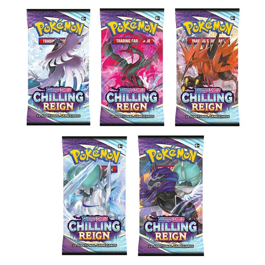 Sword & Shield - Chilling Reign Booster Pack, Random Style 1 Count