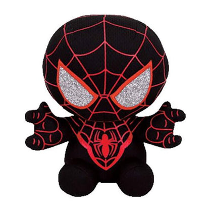 TY Beanie Baby - MILES MORALES - Marvel Spider-Man 6" Plush