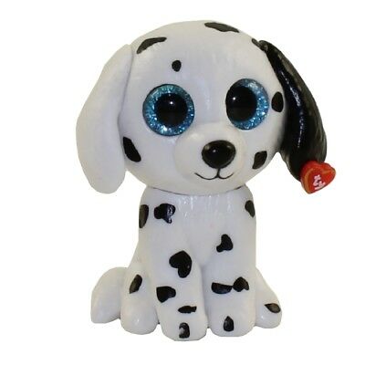 TY Beanie Boo Mini Boos Clips - Fetch Dog White