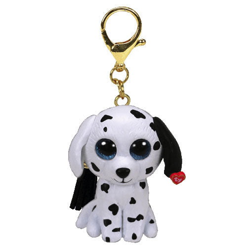 TY Beanie Boo Mini Boos Clips - Fetch Dog White