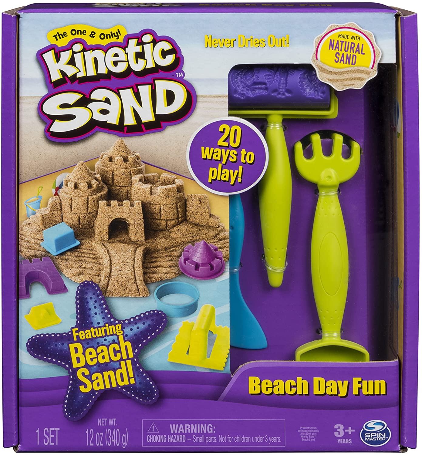 KINETIC SAND KINETIC SAND GLITTER SANDBOX