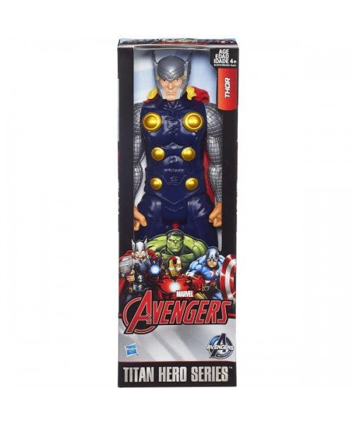 Hasbro Avengers Titan Hero Movie Action Figures Toys, 12" Assorted: Black Panther, Captain America, Iron Man, Captain Marvel and More