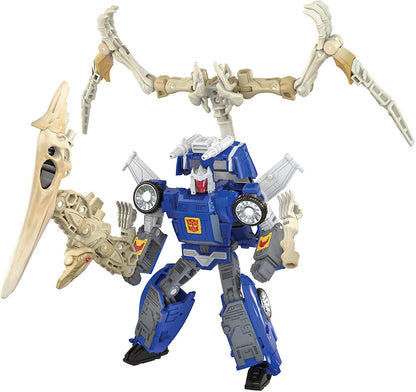 Transformers Toys Generations War for Cybertron: Kingdom Deluxe WFC-K25 Wingfinger Fossilizer Action Figure