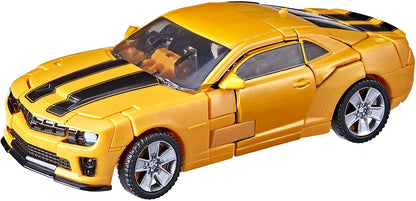 Transformers Toys Studio Series 74 Deluxe Class Revenge of The Fallen Bumblebee & Sam Witwicky Figure