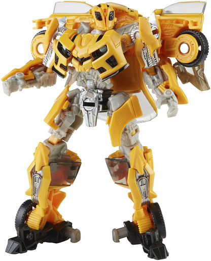 Transformers Toys Studio Series 74 Deluxe Class Revenge of The Fallen Bumblebee & Sam Witwicky Figure