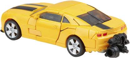 Transformers Toys Studio Series 74 Deluxe Class Revenge of The Fallen Bumblebee & Sam Witwicky Figure