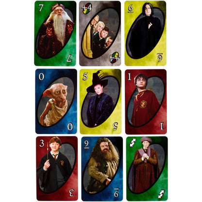 UNO Harry Potter Themed Card Game for 2-10 Players Ages 7Y+ Random Style Pick