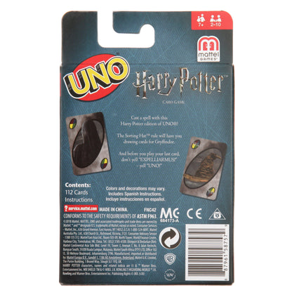 UNO Harry Potter Themed Card Game for 2-10 Players Ages 7Y+ Random Style Pick