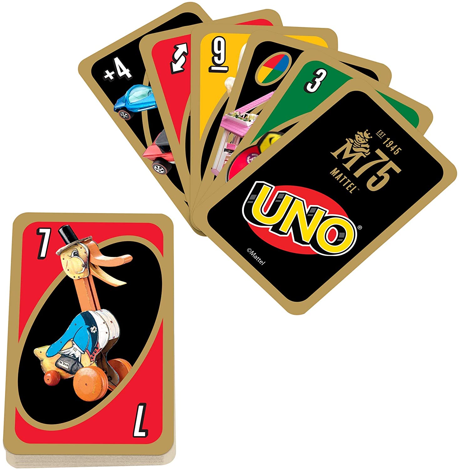 Mattel Games UNO All Wild Card Game with 112 Cards, Gift for Kid, Family &  Adult Game Night for Players 7 Years & Older : Toys & Games 