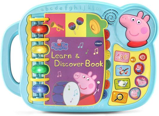 VTech Peppa Pig Learn and Discover Book , Blue