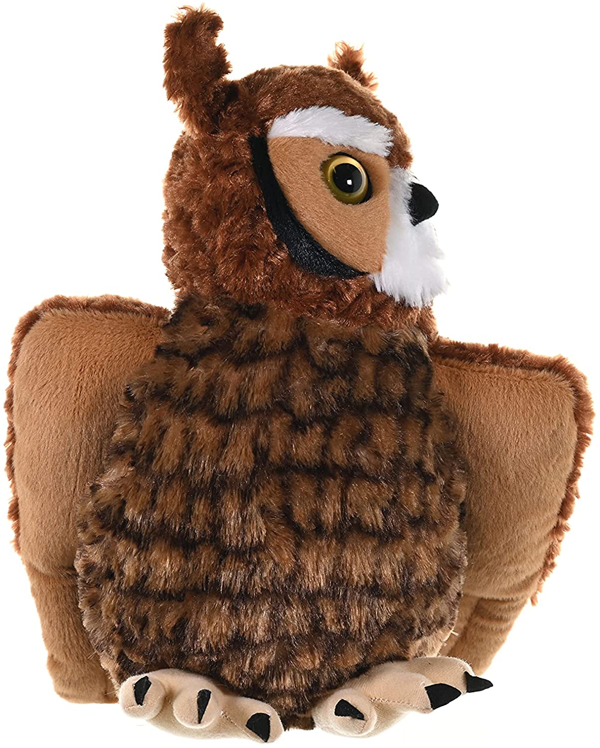 Buy YONLIT Lifelike Owl Stuffed Animal Animated Plush Bird Toy Doll Super  Cute Magical Birds Act Like Real Excellent Gifts for Kids Birthday Party  7.5 Inches (Dark Brown) Online at desertcartINDIA