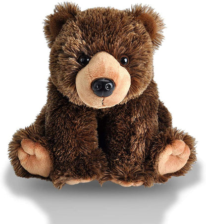 Wild Republic Grizzly Bear Plush, Stuffed Animal, Plush Toy, Gifts for Kids, Cuddlekins 12 Inches