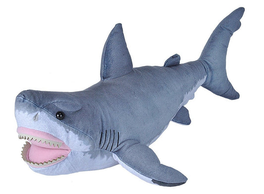 Wild Republic Living Ocean Great White Shark Plush Toy 24 Inches