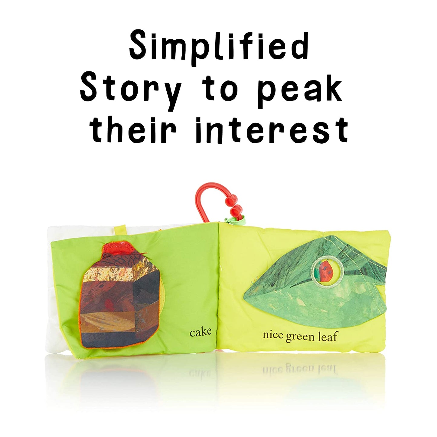 World of Eric Carle, The Very Hungry Caterpillar Soft Baby Toy Book