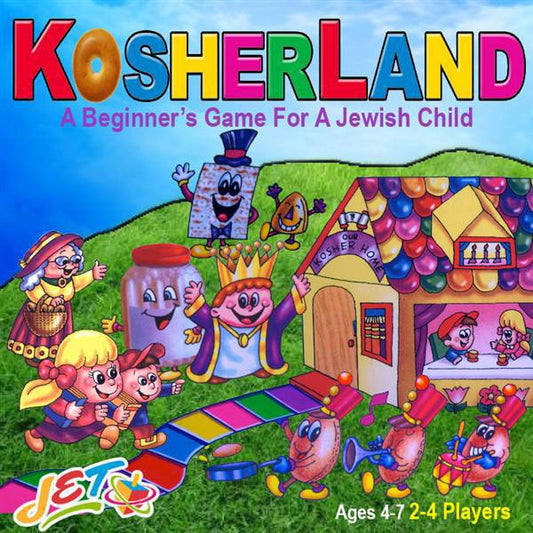 Jewish KosherLand Board Game Family Fun Board Game