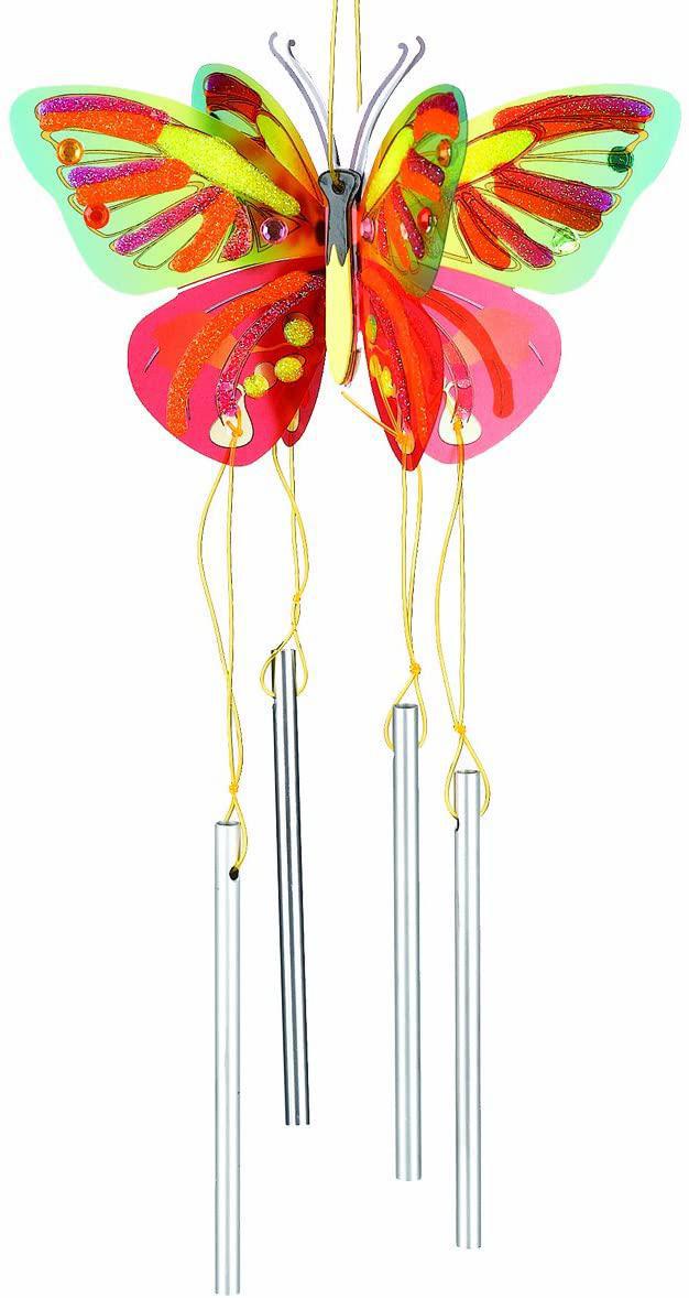 Creativity for Kids Butterfly Wind Chime Mini Craft Kit, Perfect Crafts for Parties