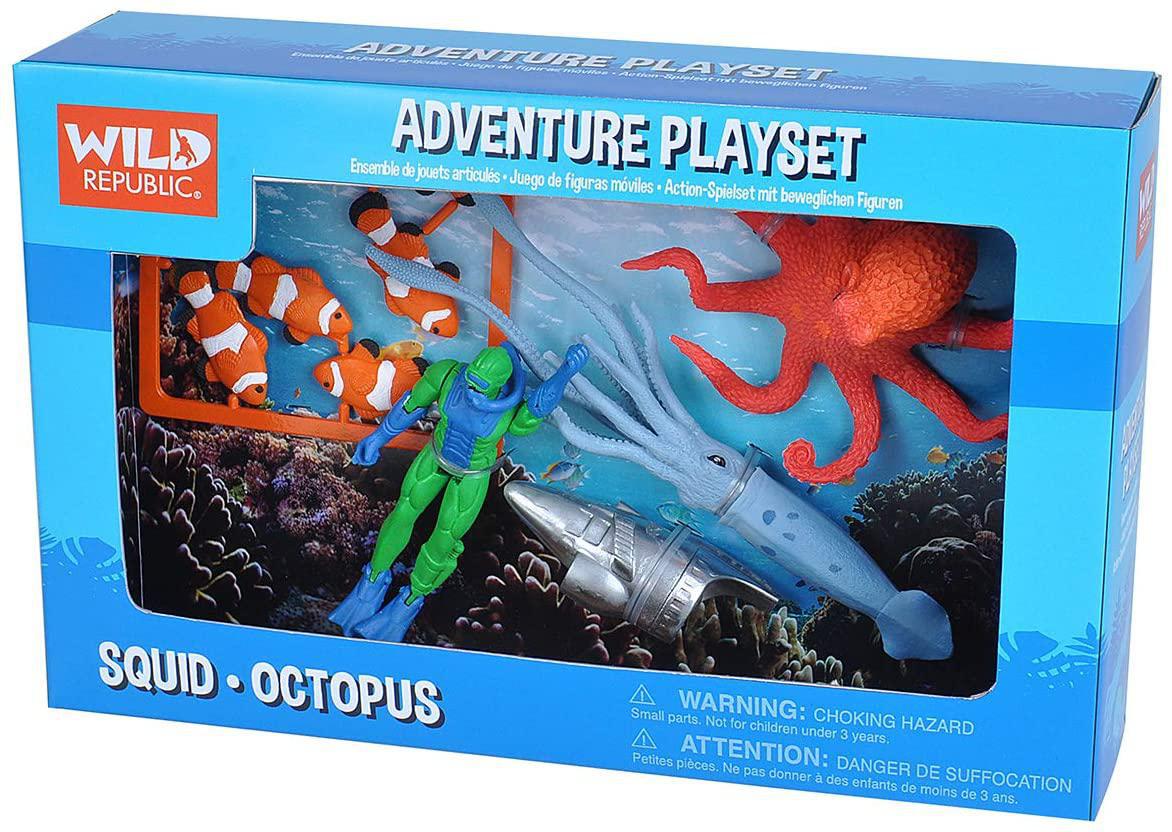 Animal planet best sale giant squid playset